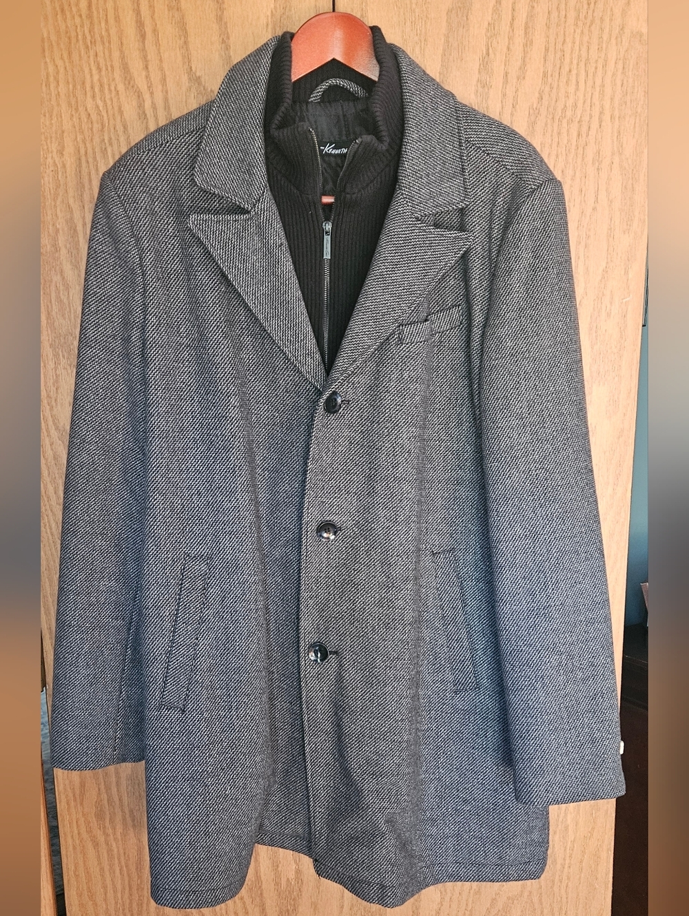 Kenneth Cole Men’s Jacket Modern Fit Casual Work Coat Size XL
